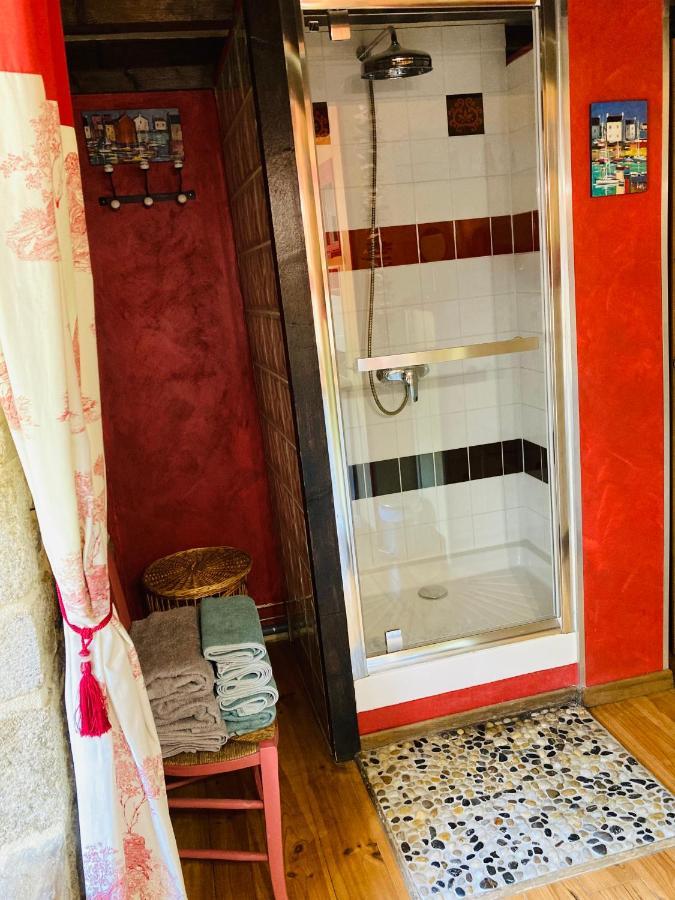 Maison de caractère datant de 1739 Quistinic Extérieur photo
